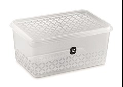 POTE PLASTICO MULTIUSO MULTI 2L TRANSPARENTE - UZ. UTILIDADES