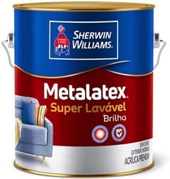 TINTA ACRILICA SEM  BRILHO 3.6LT METALATEX BRANCO - SHERWIM WILLIAMS