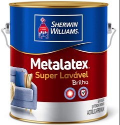 TINTA ACRILICA SEM  BRILHO 3.2LT BASE LY METALATEX - SHERWIM WILLIAMS