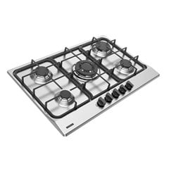COOKTOP A GAS ACENDIMENTO AUTOMATICO 5 BOCAS INOX PENTA FF BIVOLT - TRAMONTINA