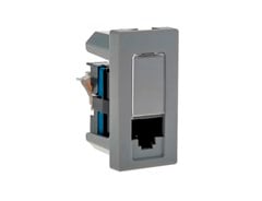 MODULO PIAL PLUS P/TOMADA  RJ45 CAT5E CINZA - PIAL