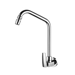 TORNEIRA METAL COZINHA PAREDE BICA MOVEL 1/2 C78 1/4V CROMADA - LORENZETTI