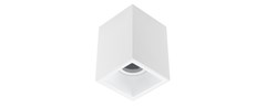 LUMINARIA SOBREPOR SQUARE 1 PAR20 E27 20W BRANCO BIVOLT - STELLA