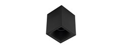 LUMINARIA SOBREPOR SQUARE 1 MR16 GU10 15W PRETO BIVOLT - STELLA