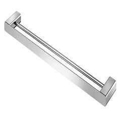 PORTA TOALHA METALICO DUPLO 67CM DOCOL FLAT CROMADO - DOCOL