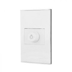 INTERRUPTOR DE EMBUTIR 1 TECLA COM PLACA PARA DIMMER 110V ULTRA LAR BRANCO - INTERNEED