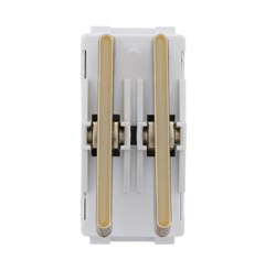 MODULO P/INTERRUPTOR 2 TECLAS PARALELO GOLD - DICOMPEL