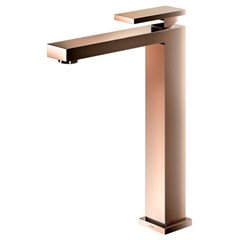 TORNEIRA METAL LAVATORIO BICA FIXA BAIXA 1/2 NEW EDGE COBRE POLIDO - DOCOL