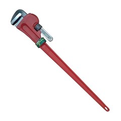 CHAVE GRIFO HEAVY DUTY 48” SATA VERMELHA - APEX TOOL GROUP