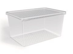 ORGANIZADOR PLASTICO MULTIUSO 2 9L TRANSPARENTE - UZ. UTILIDADES