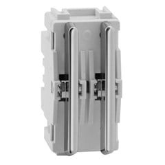 MODULO P/INTERRUPTOR 2 TECLAS SIMPLES + PARALELO CROMADO - DICOMPEL