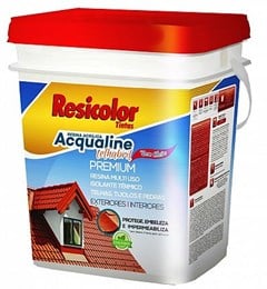 RESINA ACRILICA BASE D AGUA 18LTS ACQUALINE GRAFITE - RESICOLOR