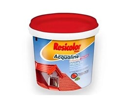 RESINA ACRILICA BASE D AGUA 3 6LTS ACQUALINE VERMELHO OXIDO - RESICOLOR