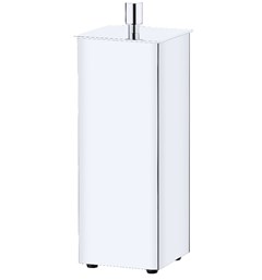 PORTA ESCOVA DE DENTE QUADRADO CROMADO - ITALY LINE