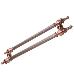 PUXADOR ALUMINIO COBRE ENVELHECIDO DF919 1000MM 2PCS - ITALYLINE