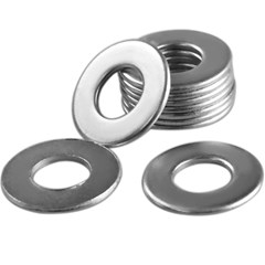 ARRUELA ZINCADA LISA 3/16 C/10PCS - BEMFIXA