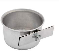 CANECA P/PASSARO ALUMINIO C/BORBOLETA (M) - AVIPET