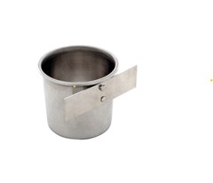 CANECA P/PASSARO ALUMINIO C/ABA GRANDE - AVIPET