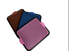 PIPI CENTER 55X41CM PRETO/AZUL/VERMELHO - AVIPET