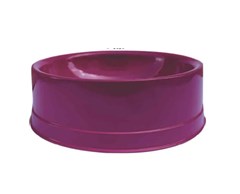 COMEDOURO MEDIO ALUMINIO PESADO ROSA - AVIPET