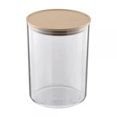 POTE PLASTICO ORGANIZADOR 1 4L TRANSPARENTE/CAPUCCINO - UZ. UTILIDADES