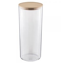 POTE PLASTICO ORGANIZADOR 2 5L TRANSPARENTE/CAPUCCINO - UZ. UTILIDADES