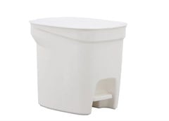 LIXEIRA PLASTICA COMPACTA 7LTS BRANCA - TRAMONTINA