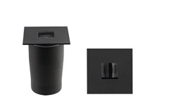 EMBUTIDO SOLO LED LINE RED  6W 3000K PRETO BIVOLT - STELLA