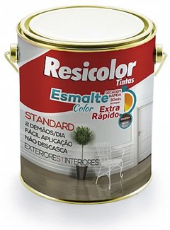 TINTA ESM EXTRA RAPIDO 3.6LT AMARELO OURO - RESICOLOR