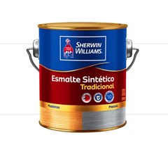 TINTA ESMALTE TRADICIONAL FOSCO 3.6LT BRANCO - SHERWIM WILLIAMS