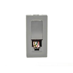 MODULO PIAL PLUS P/TOMADA TELEFONE RJ11 4 FIOS CINZA - PIAL