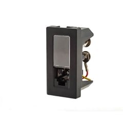 MODULO PIAL PLUS P/TOMADA TELEFONE RJ11 4 FIOS PRETA - PIAL