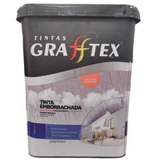 TINTA EMBORRACHADA 3.6LTS MARROM BARROCO - GRAFFTEX