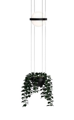 PENDENTE ARQUIMEDES ALPHA 150X22CM PRETO - PIX ILUMINAÇÃO