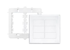 PLACA 4X4 CEGA C/SUPORTE EVIDENCE BRANCA - FAME