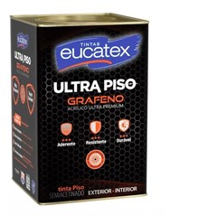 TINTA P/PISO ACRILICA SEMI ACETINADA 18LT ULTRA PISO GRAFENO CONCRETO - EUCATEX