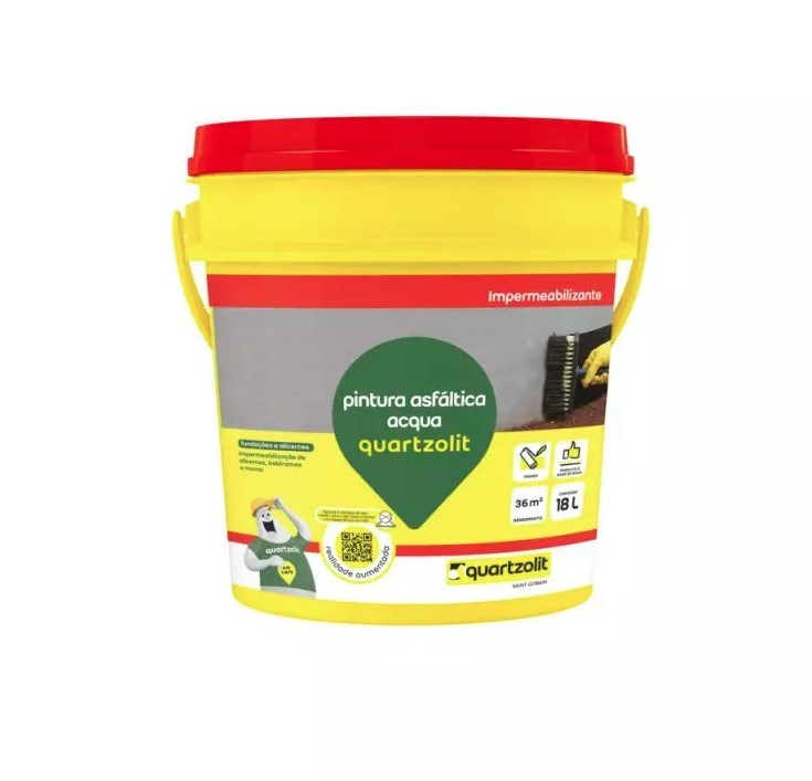 Neutrol PINTURA ASFALTICA ACQUA (NEUTROL/NEUTROLIN) 18LTS - QUARTZOLIT ...