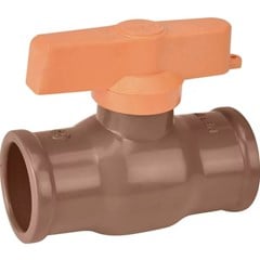 REGISTRO SOLDAVEL ESFERA MONOBLOCO 40MM - AMANCO