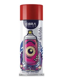 TINTA SPRAY USO GERAL 400ML VERMELHO - CIBRA
