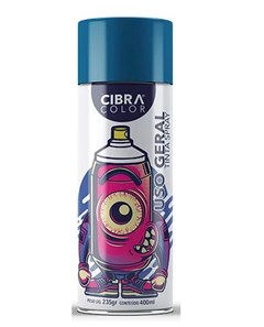 TINTA SPRAY USO GERAL 400ML AZUL ESCURO - CIBRA