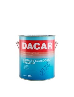 TINTA ESMALTE ECOLOGICO BRILHANTE PREMIUM 3.6LT PLATINA - DACAR