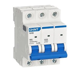 DISJUNTOR DIN TRIPOLAR 20A 3KA NXB-63C - CHINT