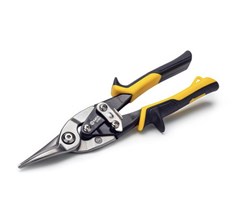 TESOURA P/CORTE DE CHAPAS 10” AVIACAO SATA AMARELO CORTE RETO - APEX TOOL GROUP