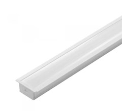 PERFIL EMBUTIR LINEAR ID170 3M BRANCO - CONFISEG