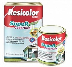 TINTA SUPER COBERTURA 18L SEMI BRILHO STANDARD LUA DO SERTAO - RESICOLOR