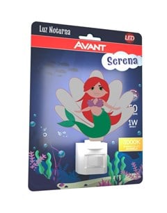 LUZ NOTURNA SERENA 3000K 1W BIVOLT - AVANT LUX