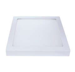 LUMINARIA DE SOBREPOR LED QUADRADO ALU 30W 4000K BIVOLT BRANCO - AVANT LUX