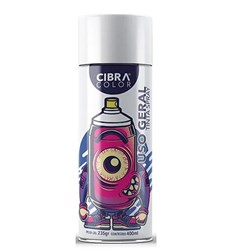 TINTA SPRAY USO GERAL 400ML BRANCO FOSCO - CIBRA