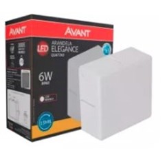ARANDELA DE LED ELEGANCE QUATTRO 6W 3000K BIVOLT BRANCO - AVANT LUX