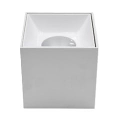 LUMINARIA LED SOBREPOR SPOT HAUT QUADRADA 12W 2700K BIVOLT BRANCO FOSCO - AVANT LUX